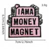Wholesale 20-Piece Money Embroidery Patches - Decorative Accent for Bags, Clothing, DIY Crafts
