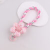 oly-863041eeee7248f44869478946c01a04 Wholesale Trendy Dopamine Flower Phone Strap Keychain - Yellow Silicone Fashion Accessory for Party Gifts