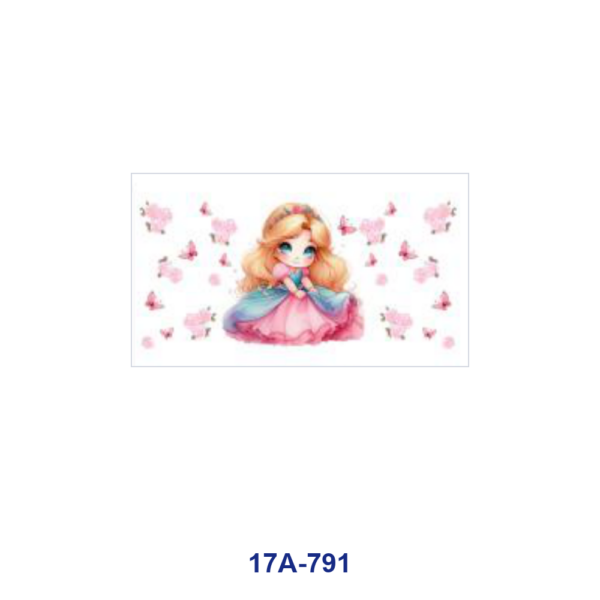 oly-864a63c66b9e7d45857d16c5b7fce37d Wholesale 5pcs Soft Watercolor Blonde Princess Butterfly Pastel Floral Decor 16oz Cup UV DTF Wraps OLY Exclusive