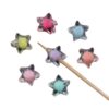 Wholesale Acrylic Star Beads Colorful Loose Beads for DIY Jewelry Making Fashion Accessory for Boutique Resale