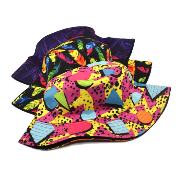 oly-866fb6a73ea31987ff06f3ce010f0ac0 Wholesale Printed Reversible Fisherman Hat Sun Hat Fashion Accessory for Boutique Resale
