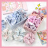 Wholesale JK Plaid Pig Intestine Hair Tie Fashion Hair Accessory Chic Everyday Wear for Boutique Resale