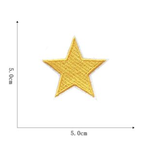 1# five-pointed star cloth paste * monochrome single 3 batches, less not shipped!