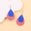 oly-868c5e9f8cb778bf183c6e29aecf6a79 Wholesale Independence Day Acrylic Earrings Red White Blue Stars Stripes Cartoon Fashion Accessory