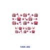 oly-8695033b9452b9273faa0c7c9b6b8a67 Wholesale 2/4/8pcs Romantic Floral Mini Cup Keychain Sticker