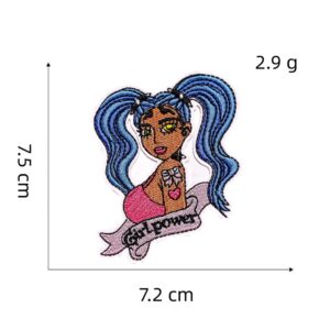 Pink cloth stickers 6#