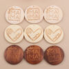 oly-86b2b54fb51f63da8ff7bed3efa98e8f Wholesale Korean Style MAMA Wooden Disc Keychain Accessory Trendy Gift for Resale