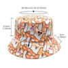 Wholesale Trendy Puppy Pattern Bucket Hat Reversible Sun Protection Outdoor Hat for Men Women