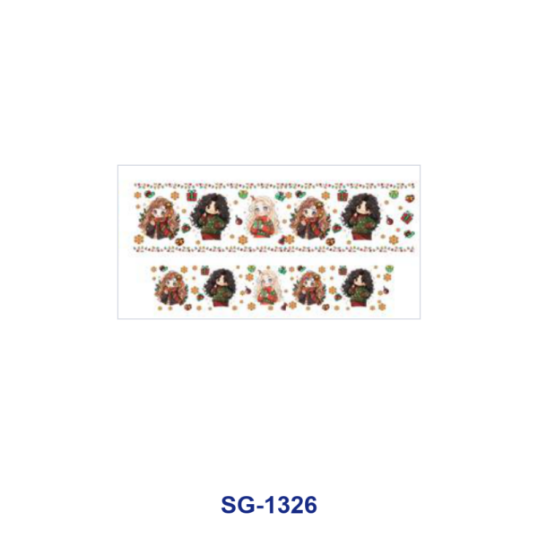oly-86e9fb4a3e6d68c4984c7f1291ea9780 Wholesale 8pcs Mixed Floral Lady Lip Cartoon Puppy Print 3oz Cup Stickers Wrap OLY Exclusive