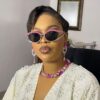 Wholesale Rhinestone Cat Eye Sunglasses Boutique UV400 Sun Protection Glasses