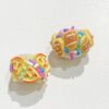 oly-8709f19b0ba764479e6f1c77fee92e2e Wholesale Irregular Donut Shape Acrylic Beads DIY Fashion Accessory for Jewelry Making