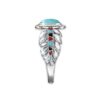 oly-870ca49169a85dc5dfc30f17812c5ade Wholesale Eagle Feather Turquoise Ring Jewelry Accessory Boutique Resale