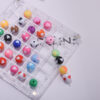 oly-871ed3c89860bff82956de24b64d758b Wholesale Light Luxury Style Acrylic Heart Beads 12mm Mixed Colors DIY Jewelry Accessory for Everyday Wear or Gift