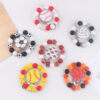 oly-872bccfdbf76c7a7059643117c749753 Wholesale Soccer Ball Silicone Bead Bracelet Keychain Graduation Gift Fashion Accessory