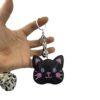 Wholesale Cute Cat Rhinestone Keychain Fashion Gift Decorative Accessory for Bag or Keys