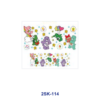 Wholesale 8pcs Cute Bear Mini Cup Keychain Sticker
