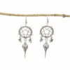 oly-87aad9d5315e7926aa72ee1419d9bedc Wholesale Punk Dark Star Crow Pendant Earrings, Zinc Alloy Jewelry Accessory, Halloween Style