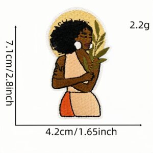 Black girl applique #2