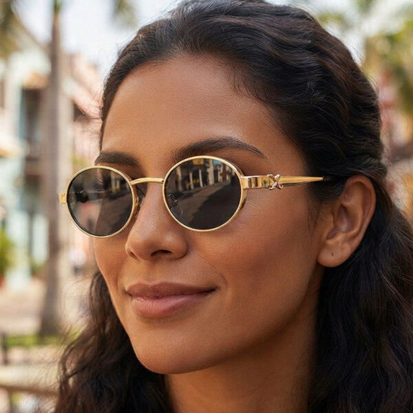 oly-87c66be60bfc7bf6fe20afcc0d0f7431 Wholesale Retro Punk Street Style Metal Frame Sunglasses Gold Gray Lens Fashion Accessory