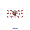 oly-87e3b9f69b23aad63e645a262690cd41 Wholesale 5pcs Mama Text Bow Leopard Checkerboard Pink Ribbon Cute Cartoon Figure Christmas Snowman Mixed Print 16oz Cup UV DTF Wraps