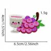 oly-87e4fbf759d6b2a708dbc3bc3e9828f9 Wholesale Cartoon Birthday Party Embroidery Patch Iron-On Applique Decorative DIY Accessory for Gift Resale