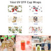 oly-87fa39a60768330cd9caa0561ab939b6 Wholesale 5pcs Christmas Theme Cute Animal Christmas Stocking Holly Snowflake Check Candy Cane Mixed Decor Prints 16oz Cup UV DTF Wraps
