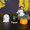 oly-8807d561fffd2eea3ba4991887c0ef64 Wholesale Resin Halloween Witch Hat Ghost Ornament Micro Landscape Decor Gift