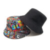 Wholesale Retro 90s Cassette Tape Fisherman Hat Unisex Summer Sun Hat