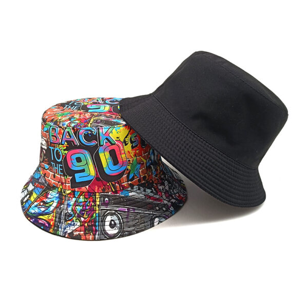 Wholesale Retro 90s Cassette Tape Fisherman Hat Unisex Summer Sun Hat