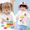oly-882ebf26afe516a3d887d9f1442848a3 Wholesale Cute Little Bear Embroidery Patch Polyester Thread Everyday Use Decorative Accent