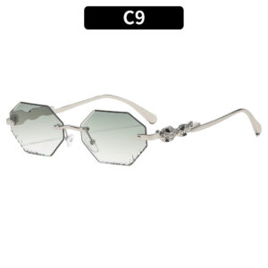 C9-Silver Frame Double Green Film