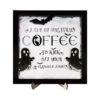 Wholesale Cute 3D Wooden Ghost Ornament Halloween Decorative Accent for Coffee Bar Table Decor