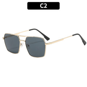 C2-gold frame gray piece