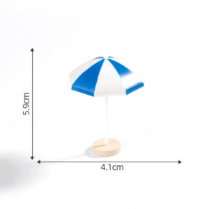 Medium-sized sun umbrella, blue