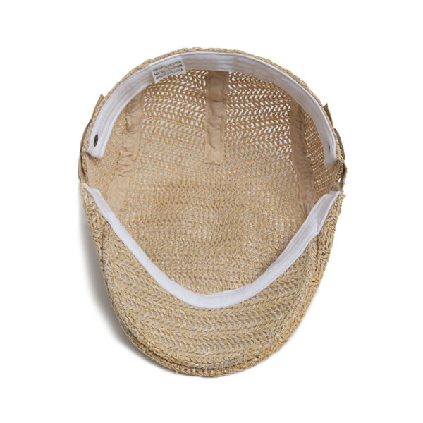 Wholesale Woven Openwork Peaked Cap Everyday Summer Sun Protection Adjustable