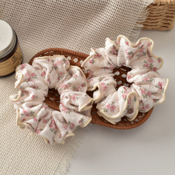 oly-889f7417aaf0446f7416e8c8b1d69c78 Wholesale Floral Fabric Hair Ties Stylish Fashion Accessory for Boutique Resale