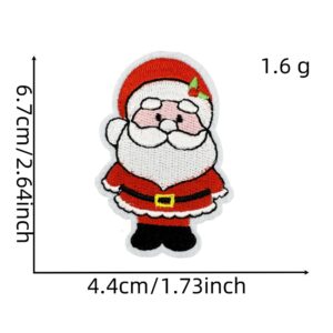 Christmas cloth stickers 17#