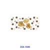 oly-88d590de91e98ec2b9d6002be206b6ad Wholesale 5pcs Gilded Elegant Perfume Bottle High Heel Gown Sneaker Jewelry Bag Crown Feather Butterfly Daisy Rose Mixed Decor Prints 16oz Cup UV DTF Wraps