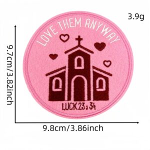 Cartoon English Cloth Patch #1