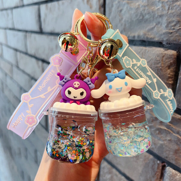 oly-892ee7a6dd5abb8de5fc684c897dfac3 Wholesale Modern Cartoon Acrylic Keychain Decorative Bag Charm for Women Party Gift