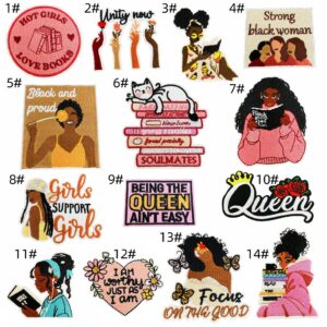 Black Girl Patchwork Set (14 Pieces)