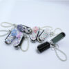 Wholesale Rhinestone Comb Keychain Decorative Gift for Wedding