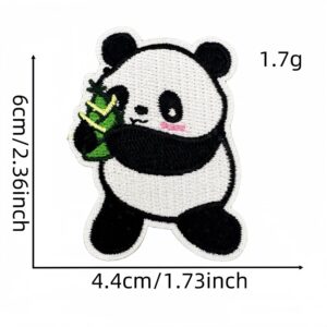 Panda cloth sticker 4 #