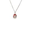 oly-8984260c797d6bac0a766635d267a452 Wholesale Vintage Double Sided Angel Pendant Necklace, Zinc Alloy, Box Chain, Fashion Accessory for Women