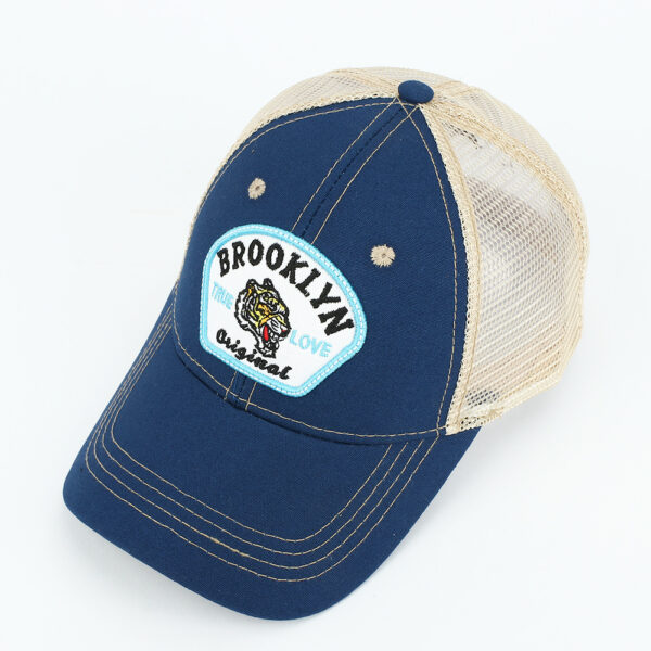 Wholesale Embroidered Tiger Head Baseball Cap Black Adjustable Outdoor Sports Fashion Accessory