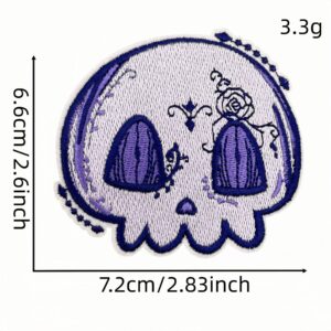 Skull cloth sticker 5 #