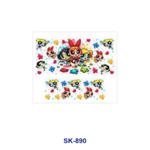 SK-890 / 8pcs / 9cm