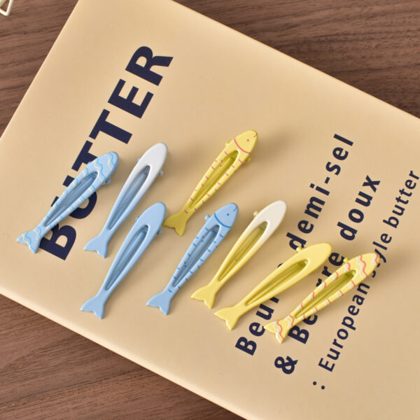 oly-8a043e993cb92741844a6112d993441d Wholesale Cute Fish Shape Hair Clips Set Trendy Summer Fashion Accessory for Everyday Styling, Gift for Women Girls