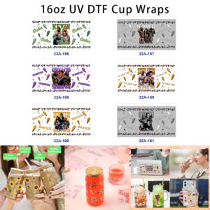 oly-8a1e7f6d3d3fb61fe4a116b768bc814f Wholesale 5pcs Vintage Music Tour Portrait Leopard Border Lightning Bolt Star Retro Letter Tumbler Wrap Decals 16oz Cup UV DTF Wraps OLY Exclusive