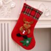 oly-8a26e8f93689a4b52a9b444f16379afb Wholesale Christmas Stocking Medium Plush Hanging Ornament for Holiday Home Decor